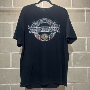 Y2K Double-sided Harley Davidson Graphic Tee